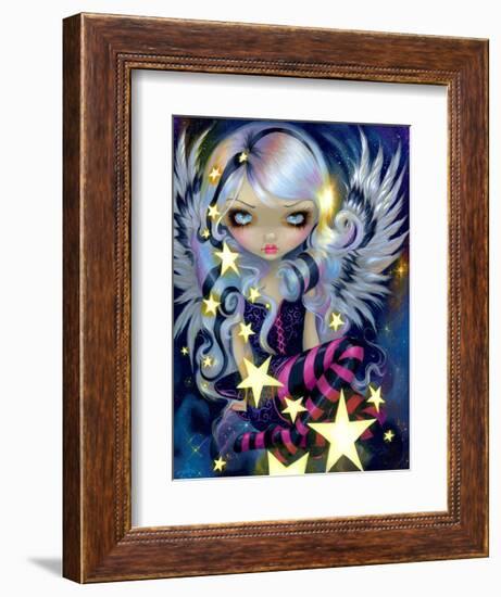 Angel of Starlight-Jasmine Becket-Griffith-Framed Art Print