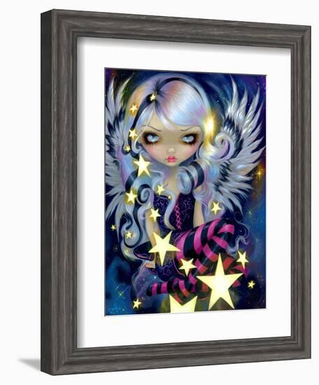 Angel of Starlight-Jasmine Becket-Griffith-Framed Art Print