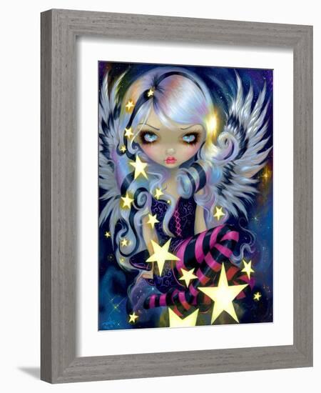 Angel of Starlight-Jasmine Becket-Griffith-Framed Art Print