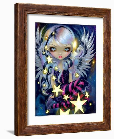 Angel of Starlight-Jasmine Becket-Griffith-Framed Art Print