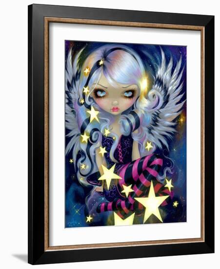 Angel of Starlight-Jasmine Becket-Griffith-Framed Art Print