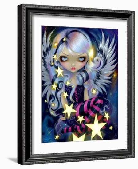 Angel of Starlight-Jasmine Becket-Griffith-Framed Art Print