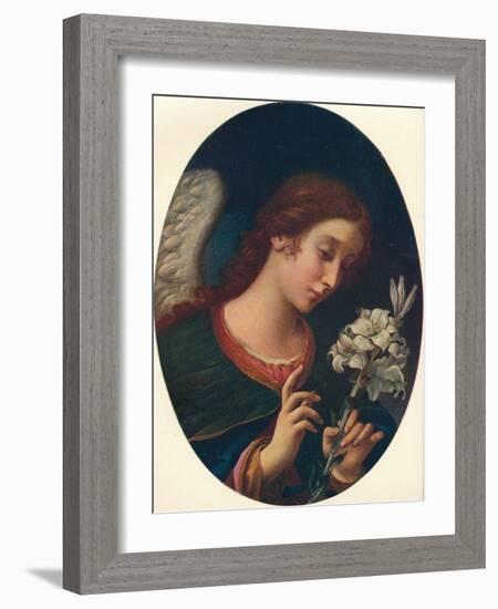 'Angel of the Annunciation', 17th century-Carlo Dolci-Framed Giclee Print