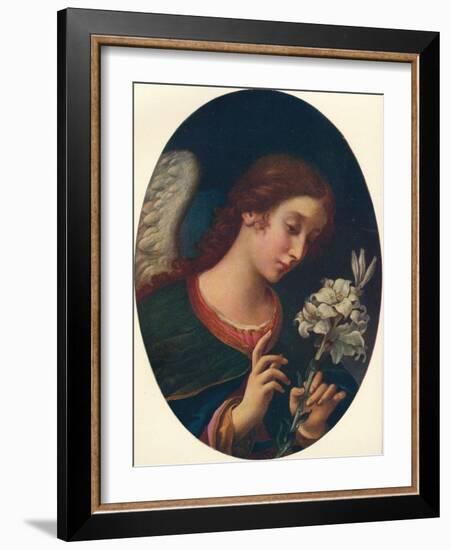 'Angel of the Annunciation', 17th century-Carlo Dolci-Framed Giclee Print