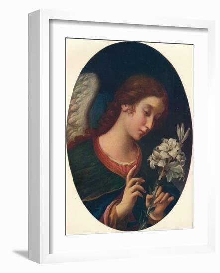 'Angel of the Annunciation', 17th century-Carlo Dolci-Framed Giclee Print