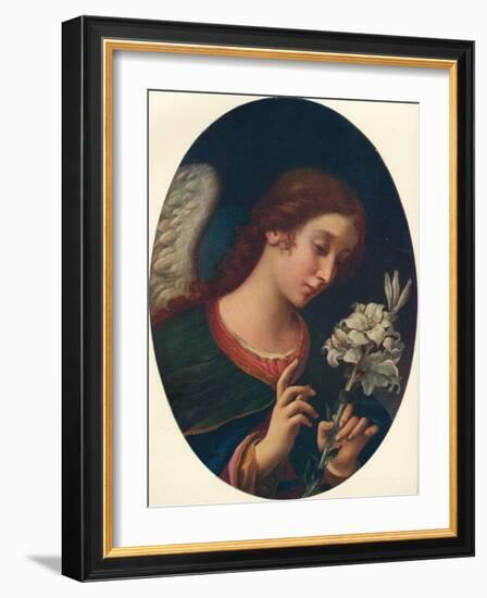 'Angel of the Annunciation', 17th century-Carlo Dolci-Framed Giclee Print