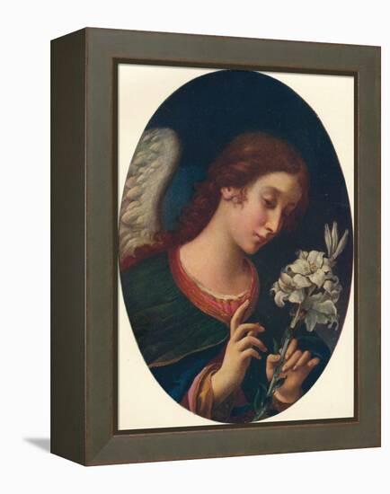 'Angel of the Annunciation', 17th century-Carlo Dolci-Framed Premier Image Canvas