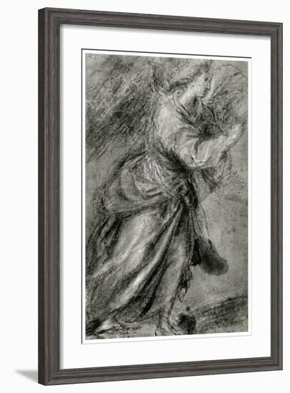 Angel of the Annunciation, C1565-Titian (Tiziano Vecelli)-Framed Giclee Print