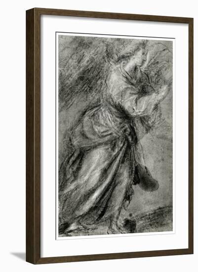 Angel of the Annunciation, C1565-Titian (Tiziano Vecelli)-Framed Giclee Print