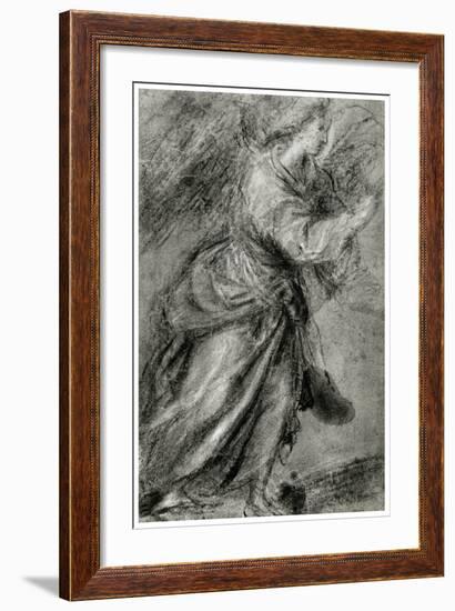 Angel of the Annunciation, C1565-Titian (Tiziano Vecelli)-Framed Giclee Print