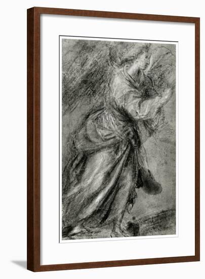 Angel of the Annunciation, C1565-Titian (Tiziano Vecelli)-Framed Giclee Print