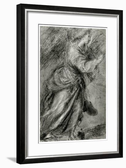 Angel of the Annunciation, C1565-Titian (Tiziano Vecelli)-Framed Giclee Print