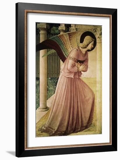 Angel of the Annunciation, Detail-Fra Angelico-Framed Giclee Print