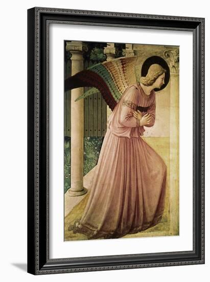 Angel of the Annunciation, Detail-Fra Angelico-Framed Giclee Print