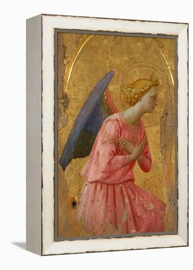 Angel of the Annunciation (Fragment)-Fra Angelico-Framed Premier Image Canvas