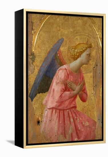 Angel of the Annunciation (Fragment)-Fra Angelico-Framed Premier Image Canvas