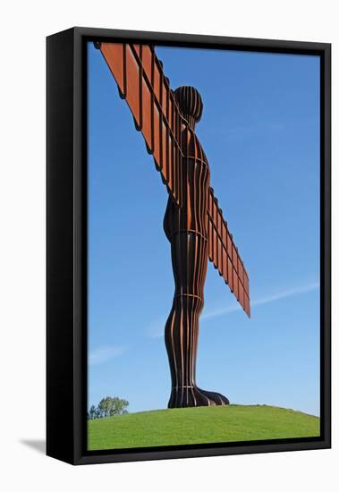 Angel of the North, by Antony Gormley, Gateshead, Tyne and Wear, England, United Kingdom, Europe-James Emmerson-Framed Premier Image Canvas