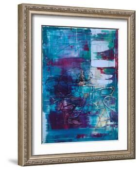 Angel (oil on canvas)-Aaron Bevan-Bailey-Framed Giclee Print