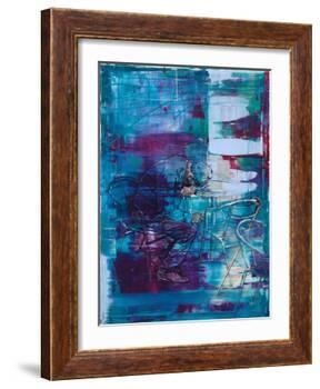 Angel (oil on canvas)-Aaron Bevan-Bailey-Framed Giclee Print