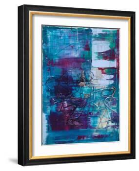 Angel (oil on canvas)-Aaron Bevan-Bailey-Framed Giclee Print