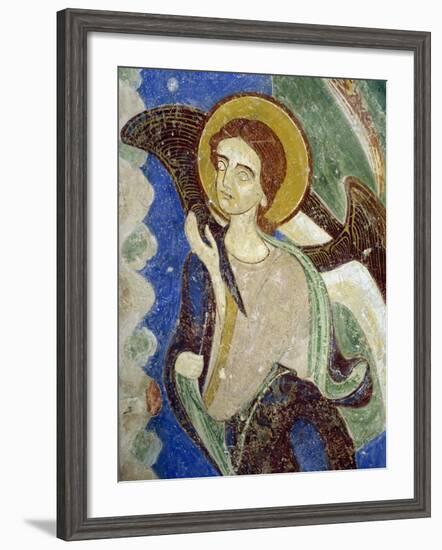 Angel, Oriental Figure, Detail of Southern Wing of Stone Cross-null-Framed Giclee Print