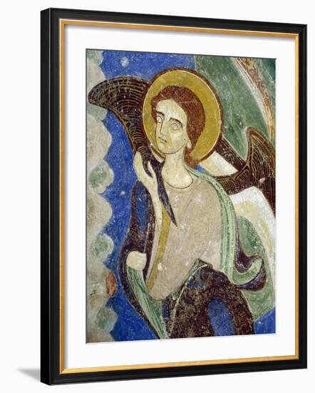 Angel, Oriental Figure, Detail of Southern Wing of Stone Cross-null-Framed Giclee Print