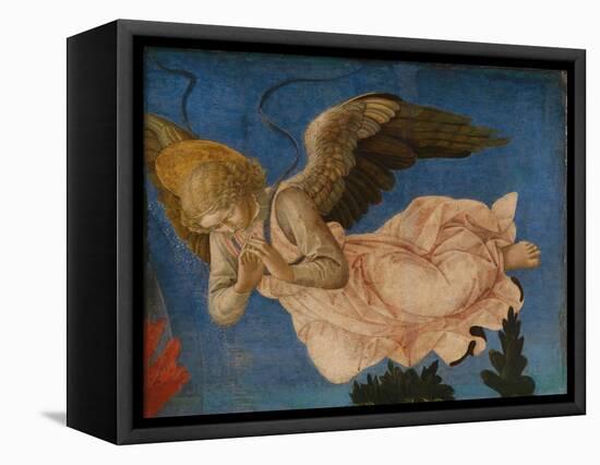 Angel (Panel of the Pistoia Santa Trinità Altarpiec), 1455-1460-Francesco Di Stefano Pesellino-Framed Premier Image Canvas