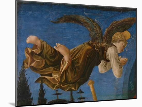 Angel (Panel of the Pistoia Santa Trinità Altarpiec), 1455-1460-Francesco Di Stefano Pesellino-Mounted Giclee Print