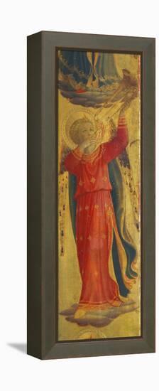 Angel Playing a Trumpet, Detail from the Linaiuoli Triptych, 1433-Fra Angelico-Framed Premier Image Canvas