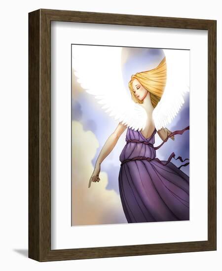 Angel Pointing-Harry Briggs-Framed Giclee Print