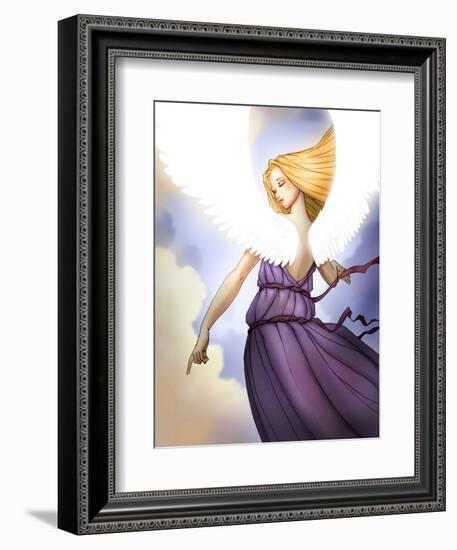 Angel Pointing-Harry Briggs-Framed Giclee Print