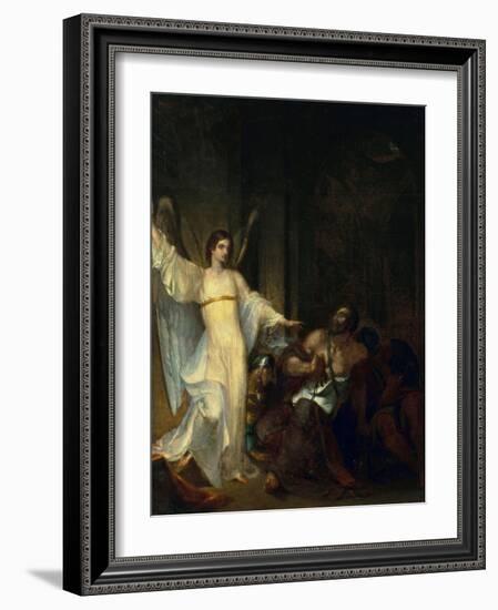 Angel Releasing St. Peter from Prison, C.1814-Washington Allston-Framed Giclee Print