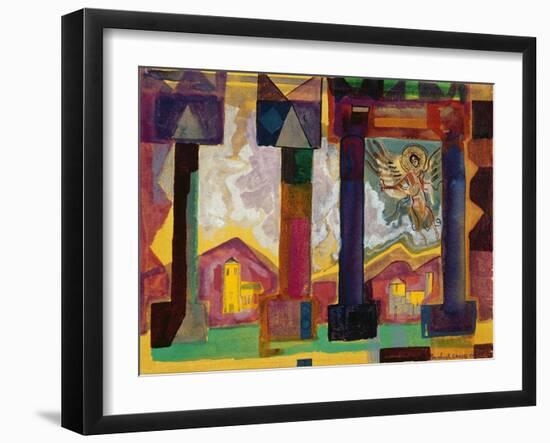 Angel's Descent-Michael Chase-Framed Giclee Print