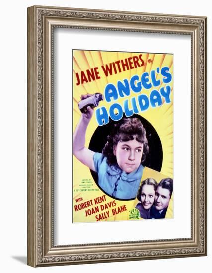 Angel's Holiday - Movie Poster Reproduction-null-Framed Photo