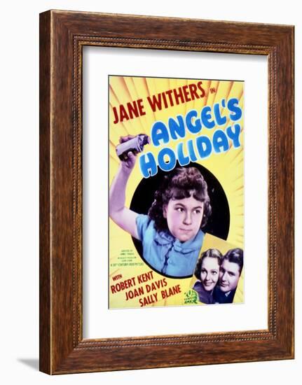 Angel's Holiday - Movie Poster Reproduction-null-Framed Photo