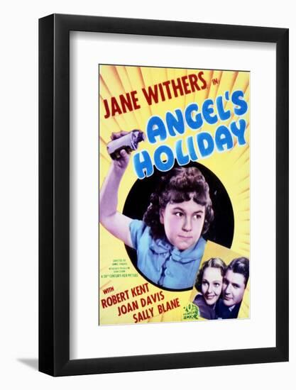 Angel's Holiday - Movie Poster Reproduction-null-Framed Photo