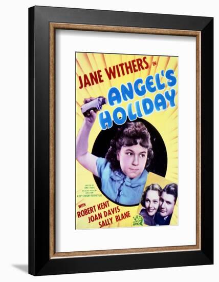 Angel's Holiday - Movie Poster Reproduction-null-Framed Photo