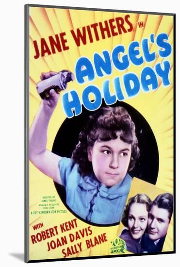 Angel's Holiday - Movie Poster Reproduction-null-Mounted Photo