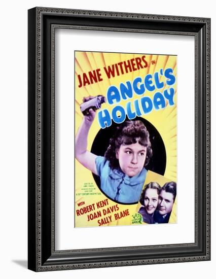 Angel's Holiday - Movie Poster Reproduction-null-Framed Photo