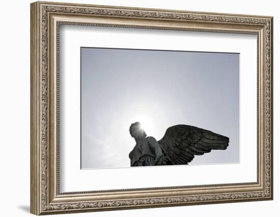 Angel's Wing, Statue, Copenhagen, Denmark, Scandinavia-Axel Schmies-Framed Photographic Print