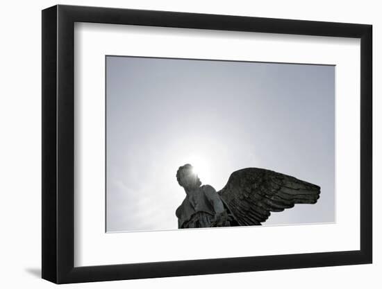 Angel's Wing, Statue, Copenhagen, Denmark, Scandinavia-Axel Schmies-Framed Photographic Print