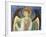 Angel, Southern Figure, Detail of in Eastern Arm of Frescoed Stone Cross-null-Framed Giclee Print