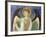 Angel, Southern Figure, Detail of in Eastern Arm of Frescoed Stone Cross-null-Framed Giclee Print