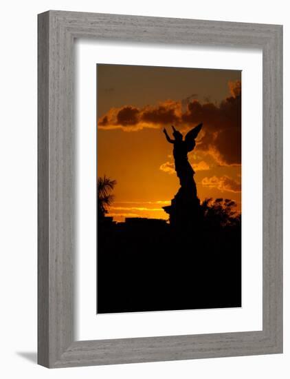 Angel Sunset-Charles Glover-Framed Giclee Print