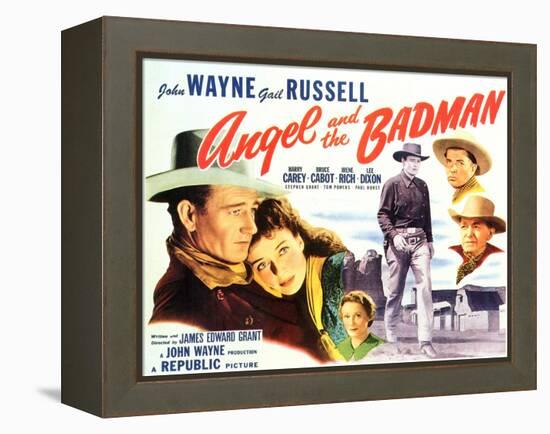 Angel & The Badman, 1947-null-Framed Stretched Canvas