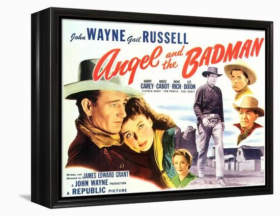 Angel & The Badman, 1947-null-Framed Stretched Canvas