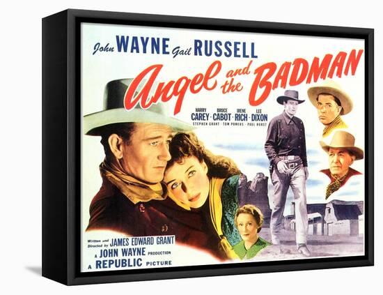 Angel & The Badman, 1947-null-Framed Stretched Canvas