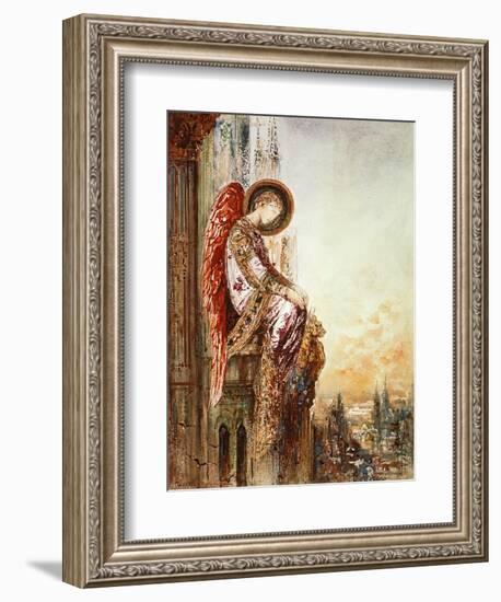 Angel Traveller (W/C)-Gustave Moreau-Framed Giclee Print