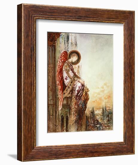 Angel Traveller (W/C)-Gustave Moreau-Framed Giclee Print