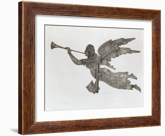 Angel Weathervane-null-Framed Giclee Print